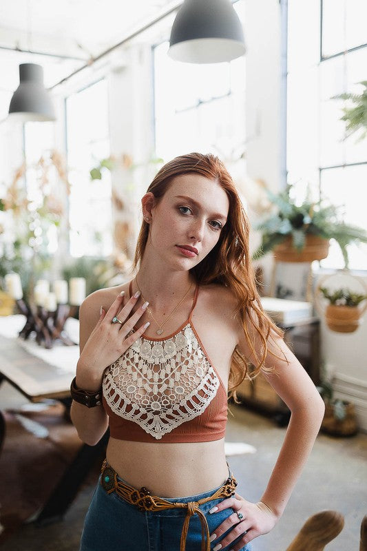 Crochet Lace Bralette