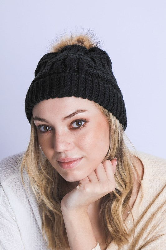 Pom Pom Beanie