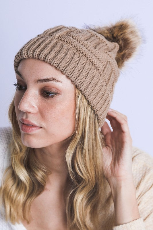 Pom Pom Beanie