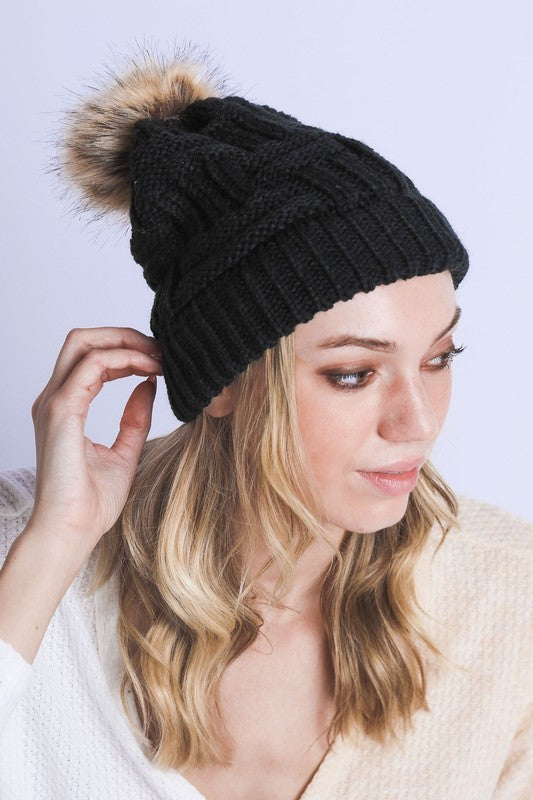 Pom Pom Beanie