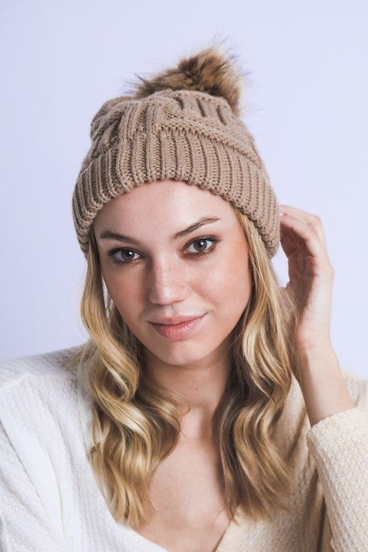 Pom Pom Beanie