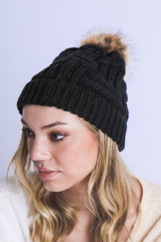 Pom Pom Beanie