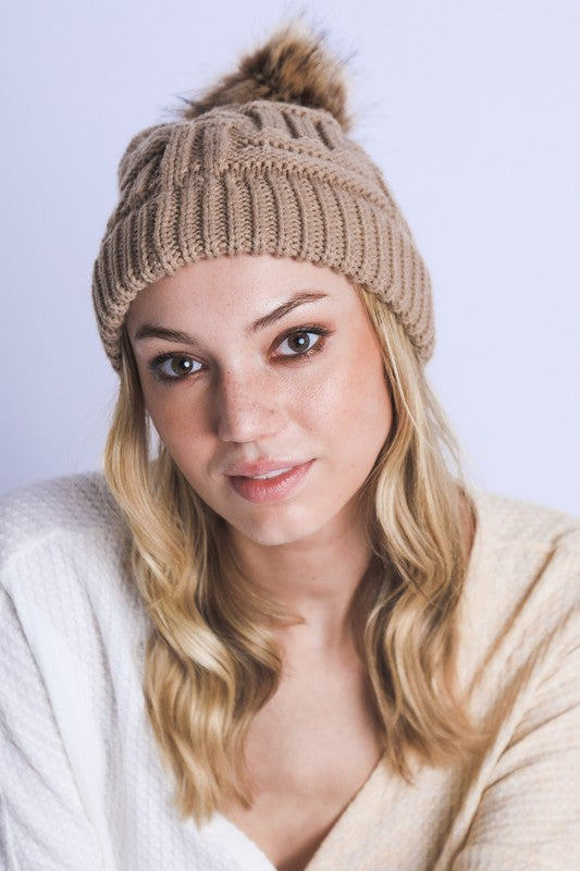 Pom Pom Beanie