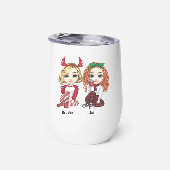 Wine Tumbler: The tree isn't the only thing getting lit