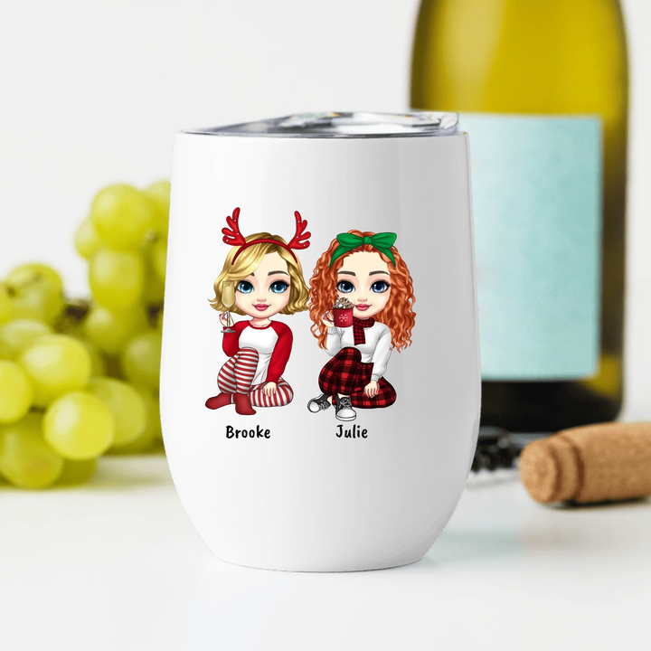 Wine Tumbler: Our Friendship is my Favorite Gift