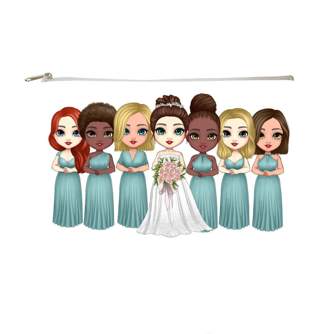 Accessory Pouch with Natural Zipper Large 1