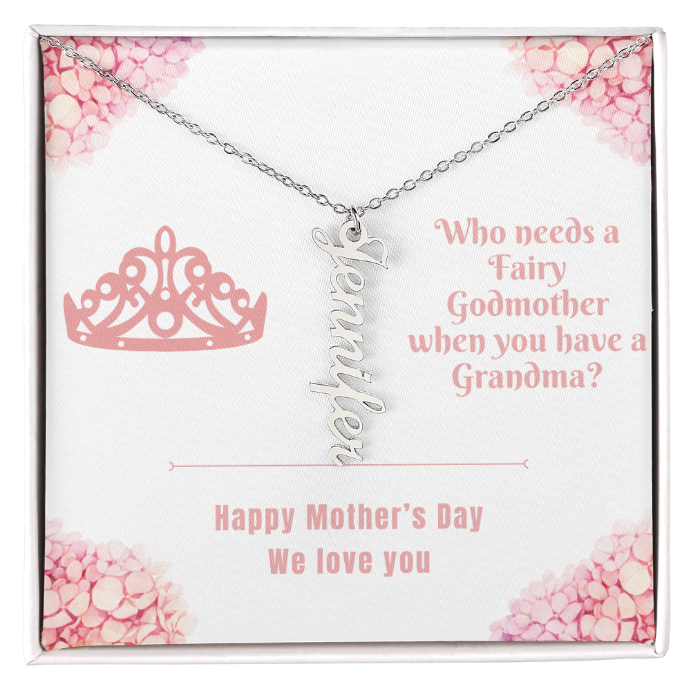 Multi-name Necklace for Grandma
