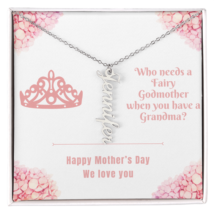 Multi-name Necklace for Grandma