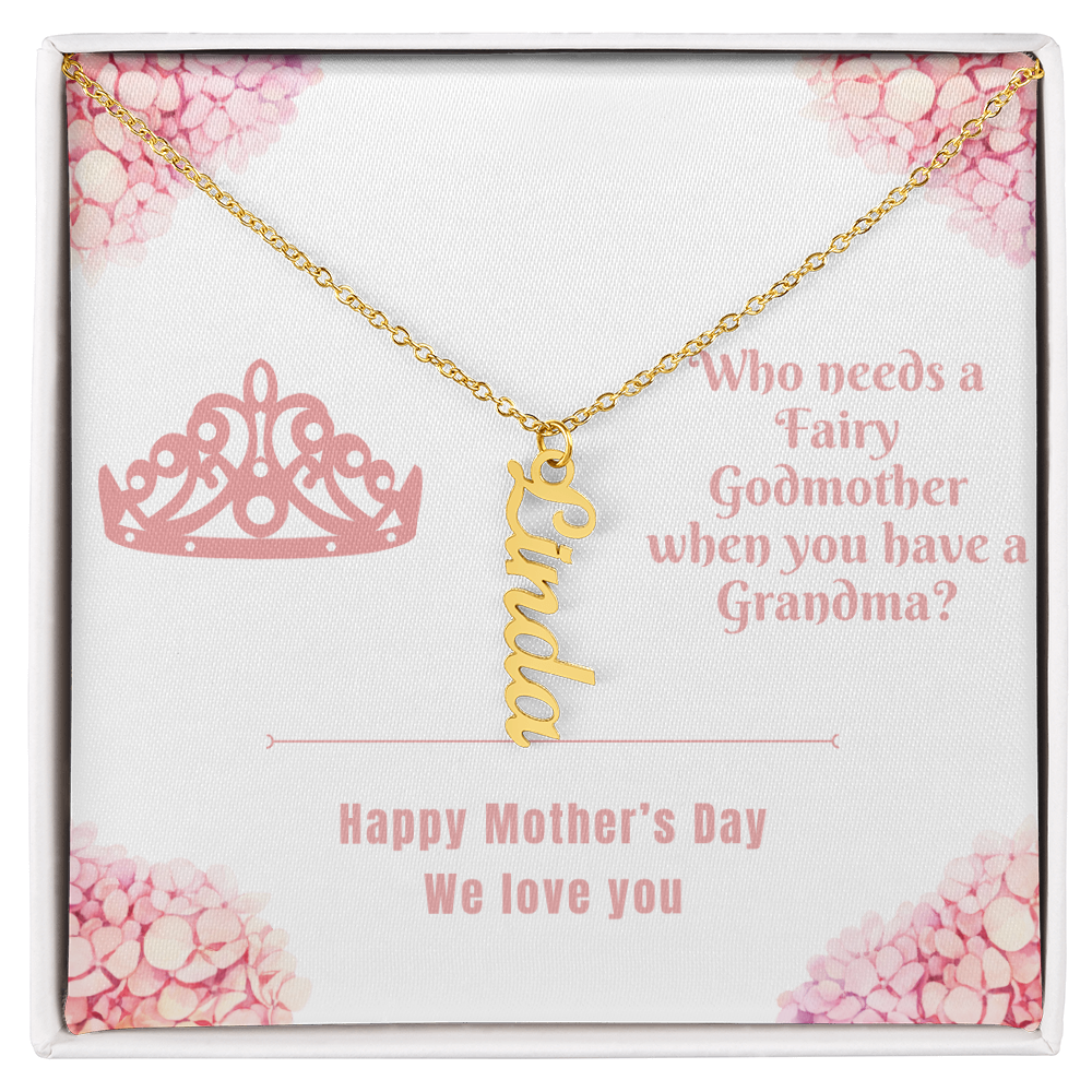 Multi-name Necklace for Grandma