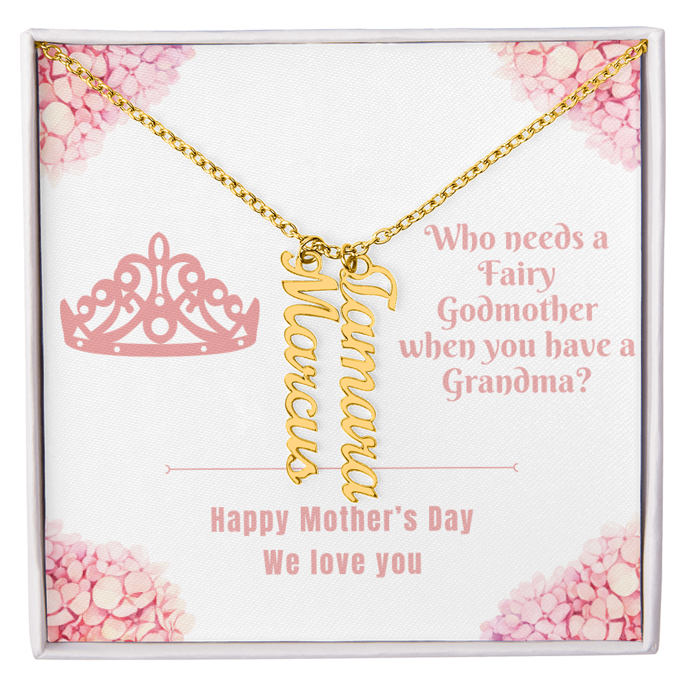 Multi-name Necklace for Grandma