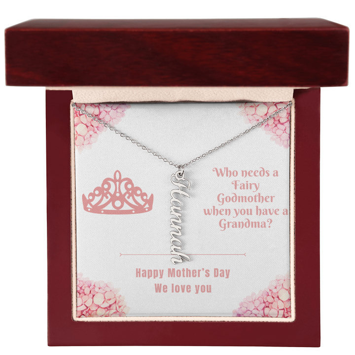 Multi-name Necklace for Grandma