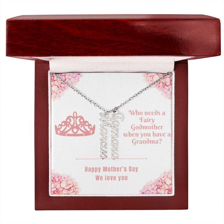 Multi-name Necklace for Grandma