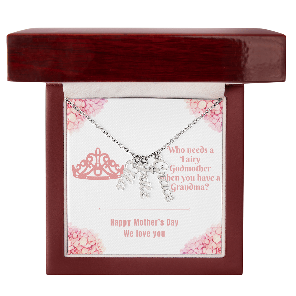 Multi-name Necklace for Grandma