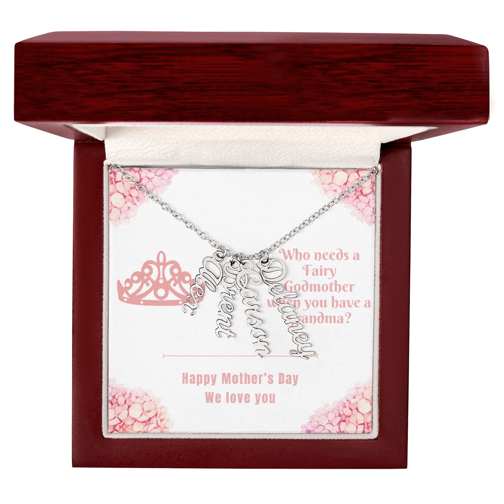 Multi-name Necklace for Grandma