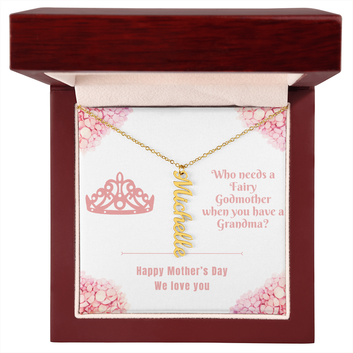 Multi-name Necklace for Grandma