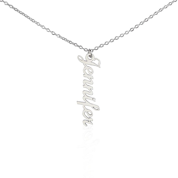 Her Story - Vertical Multi-Name Necklace for Her