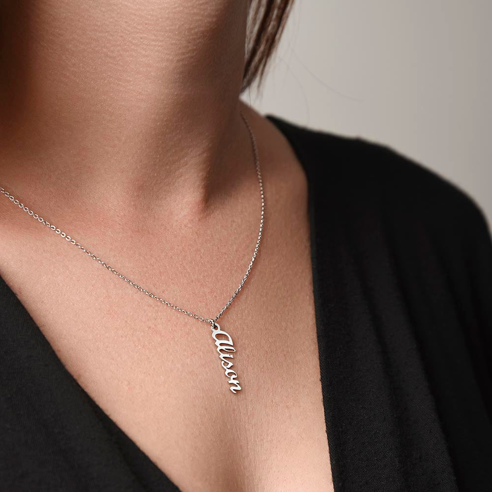 Her Story - Vertical Multi-Name Necklace for Her