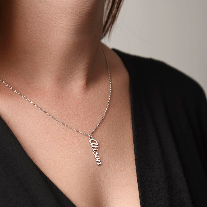 Her Story - Vertical Multi-Name Necklace for Her