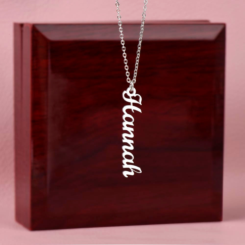 Her Story - Vertical Multi-Name Necklace for Her