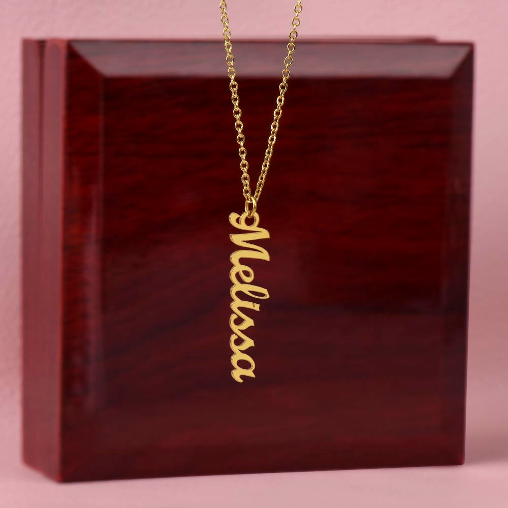 Her Story - Vertical Multi-Name Necklace for Her