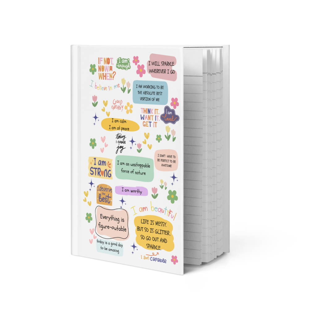 Sweet Affirmations Hardcover Pocket Journal